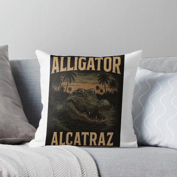 Artikelvorschau, Alligator Alcatraz entworfen und verkauft von OLD SARGE CLOTHING COMPANY.