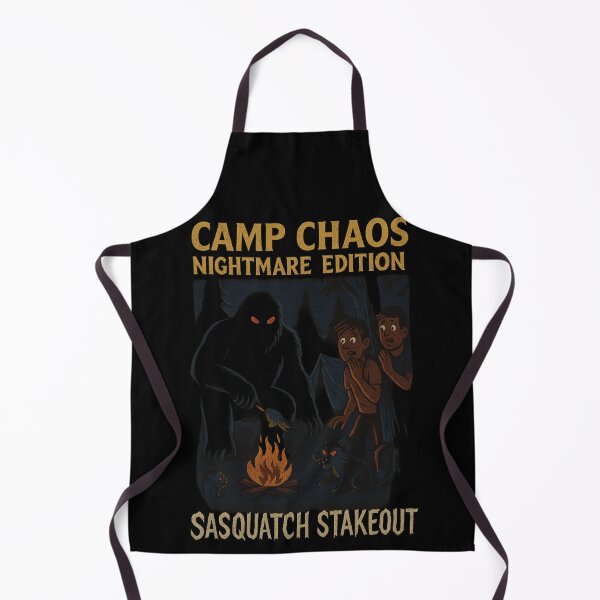 Item preview, CAMP CHAOS: NIGHTMARE EDITION – Sasquatch Stakeout designed and sold by Camp Chaos by Wharf Wreckers.