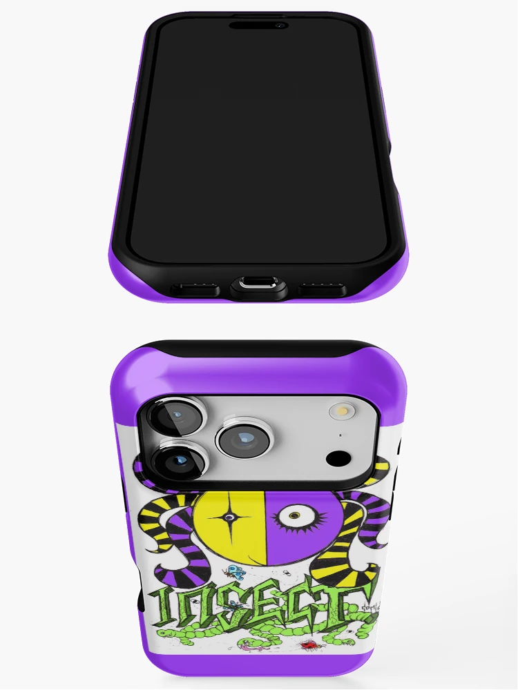 Thumbnail 3 of 4, iPhone Case, Insect designed and sold by PERCENTUM DESIGNS.