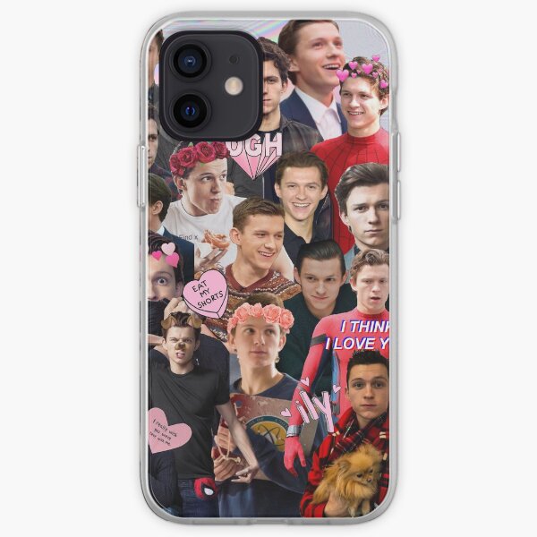Tom Holland Collage iPhone Soft Case