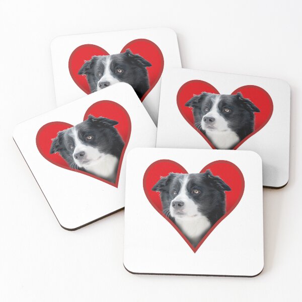 Item preview, Border Collie Love Heart  designed and sold by GeeThang.