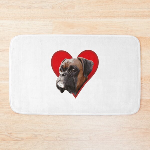 Item preview, Boxer Dog Love Heart  designed and sold by GeeThang.