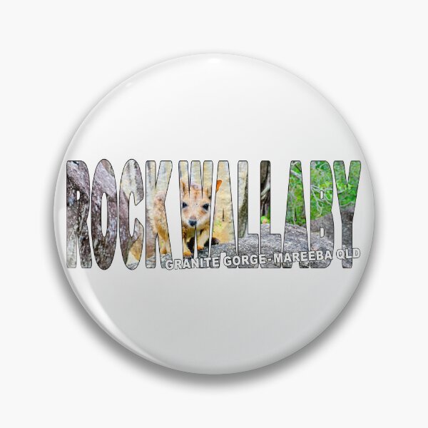 Item preview, ROCK WALLABY Granite Gorge Mareeba QLD - Atherton Tablelands designed and sold by Adam Gormley.