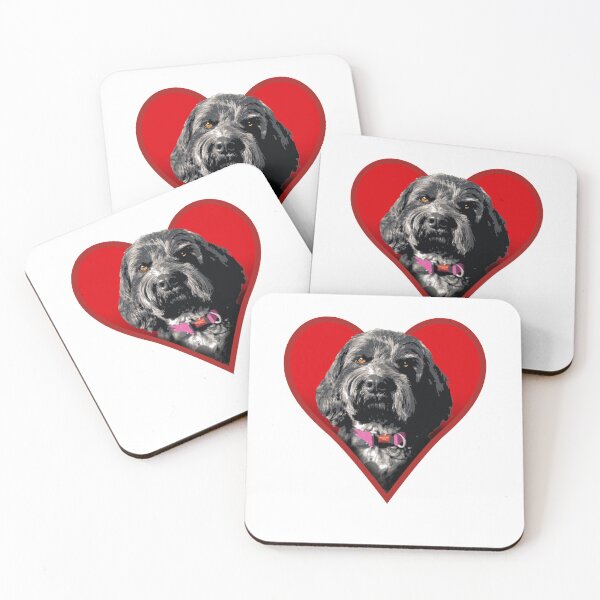 Item preview, Cockapoo Love Heart  designed and sold by GeeThang.