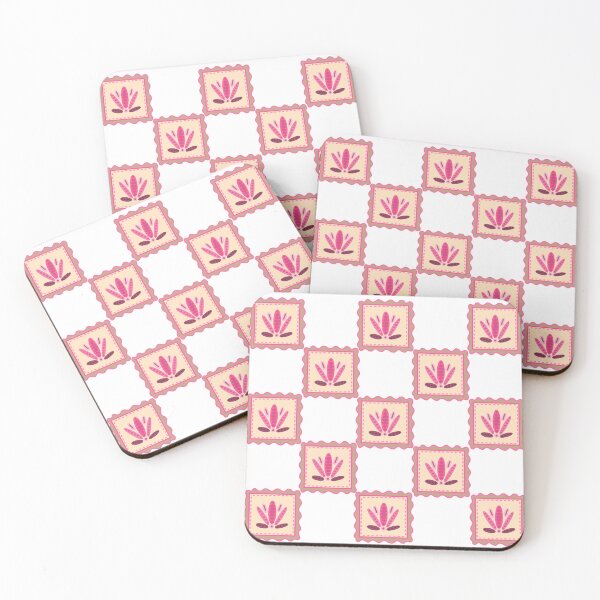 Item preview, Floral stamp pattern designed and sold by kamikazekreat.