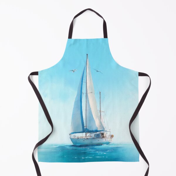 Item preview, Yacht on the blue Deepwater designed and sold by scicilysimonee.