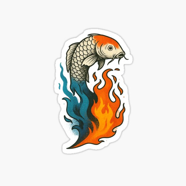 Item preview, Flame Koi designed and sold by bazadesigns.