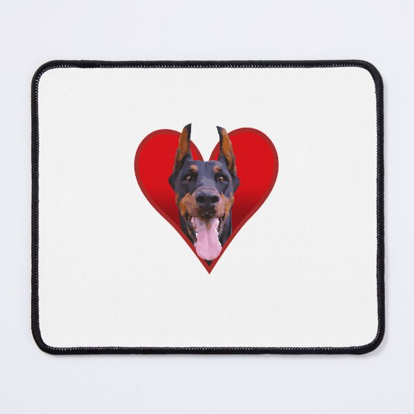 Item preview, Doberman Pinscher Love Heart designed and sold by GeeThang.