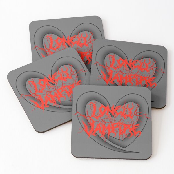 Item preview, Lonely Vampire Death Metal Logo with Lonely Vampire Logo - Lonely Vampire 3rd Year Anniversary designed and sold by Fallen-101.