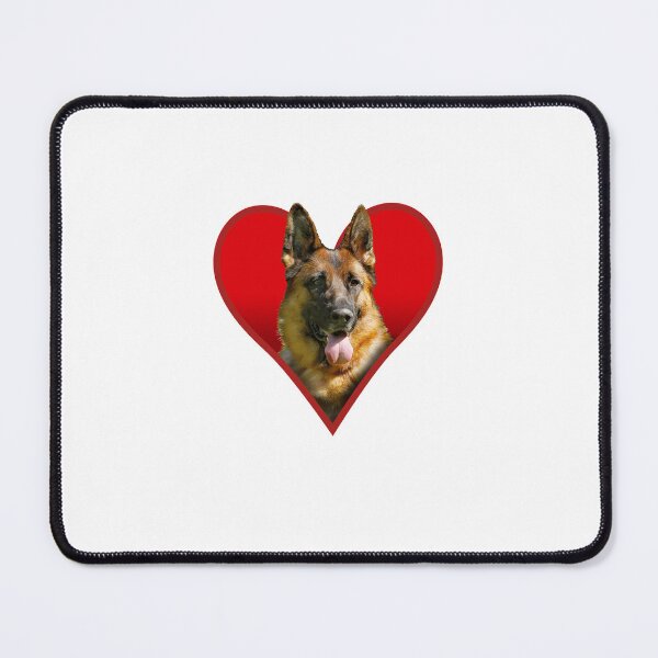 Item preview, German Shepherd Love Heart designed and sold by GeeThang.