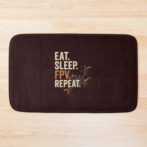 Item preview, Eat • Sleep • FPV • Repeat — Freestyle Drone Flip Design designed and sold by HaHaHorror.