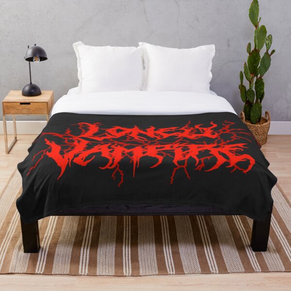 Artikelvorschau, Lonely Vampire Death Metal Logo - 3. Jahrestag von Lonely Vampire entworfen und verkauft von Fallen-101.