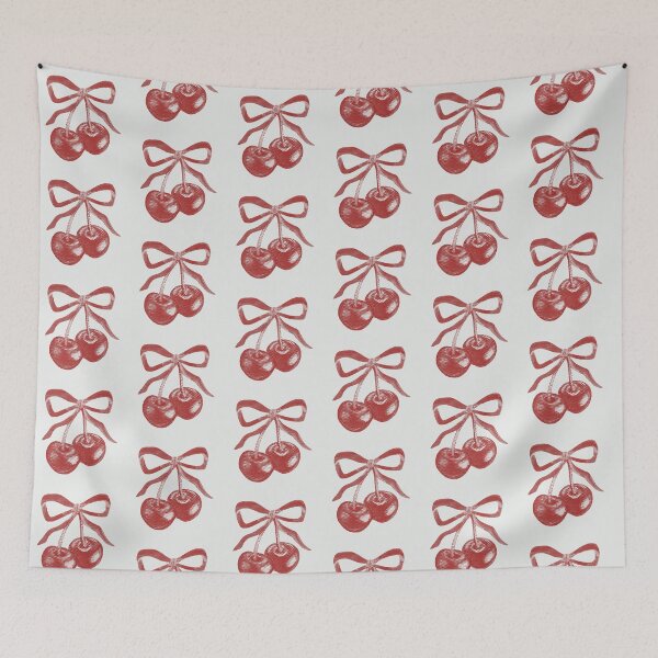 Item preview, cherry bow designed and sold by pizzarolls0607.