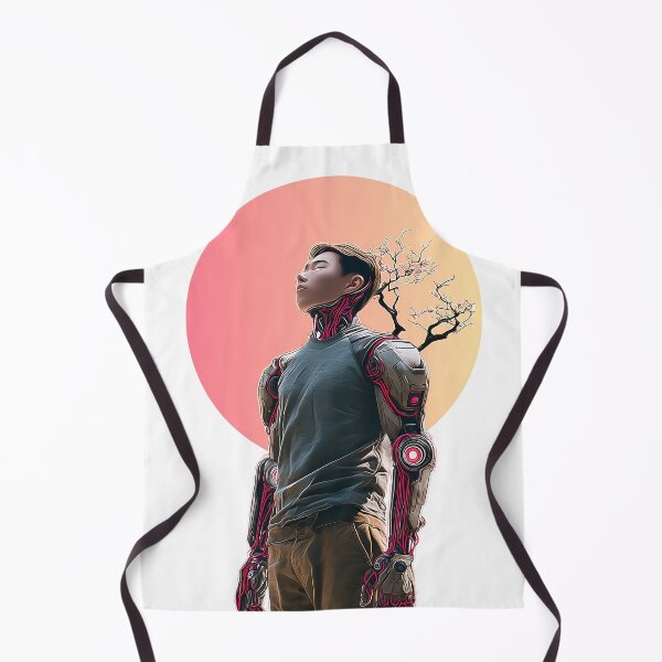 Item preview, Cyborg with Blossoming Tree on Shoulder designed and sold by pkvorakorn.