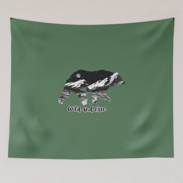 Item preview, Wild and Free designed and sold by Cora Worthington Art.