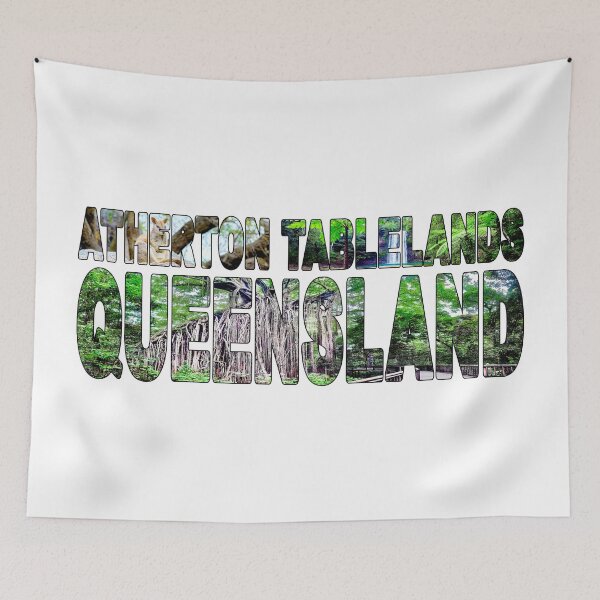 Item preview, ATHERTON TABLELANDS QUEENSLAND - Wallaby Fig Falls designed and sold by Adam Gormley.