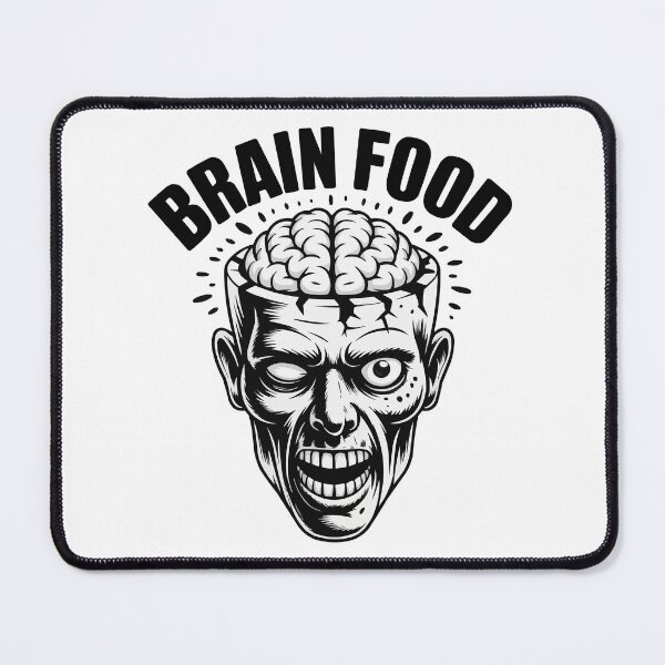 Item preview, Brain Food – Hungry Zombie designed and sold by Hans-Design.