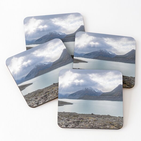 Item preview, Tasman Lake Glacier Snow Capped Mountains designed and sold by Martin Berry Photography.