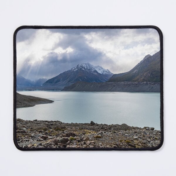 Item preview, Tasman Lake Glacier Snow Capped Mountains designed and sold by Martin Berry Photography.