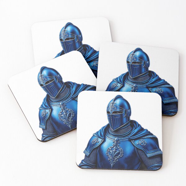 Item preview, Victorian Knight in Sapphire Blue designed and sold by sharon1210.