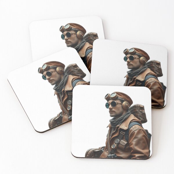 Item preview, Steampunk Traveler in Brass and Leather designed and sold by sharon1210.