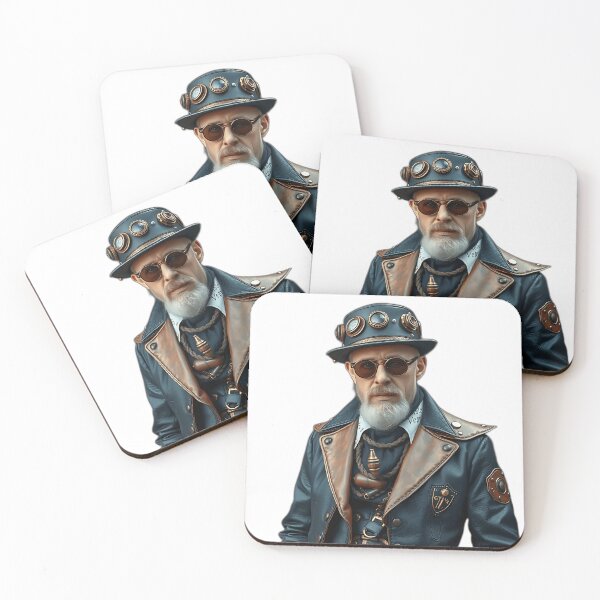 Item preview, Steampunk Inventor in Copper and Leather designed and sold by sharon1210.