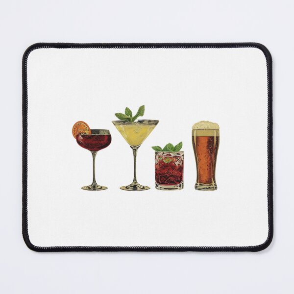 Item preview, Bar cart (four different cocktail) designed and sold by JIGUWORLD.