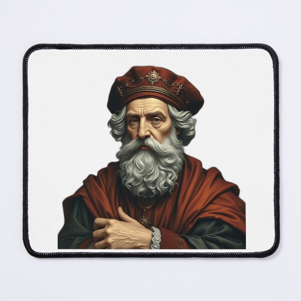 Item preview, Renaissance Philosopher in Jewel Tones designed and sold by sharon1210.