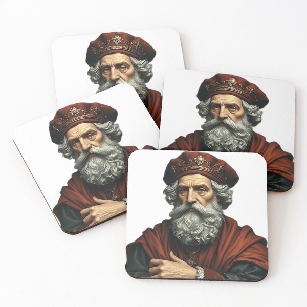 Item preview, Renaissance Philosopher in Jewel Tones designed and sold by sharon1210.