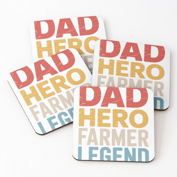 Item preview, Dad Hero Farmer Legend Tee designed and sold by zakahero.