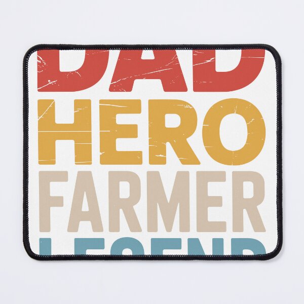 Item preview, Dad Hero Farmer Legend Tee designed and sold by zakahero.