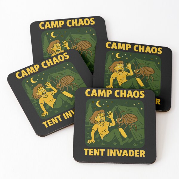 Item preview, Camp Chaos – Tent Invader designed and sold by Camp Chaos by Wharf Wreckers.