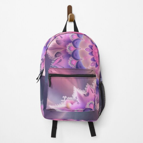 Item preview, Radiant Feminine Harmony – Pink & Lavender Fractal Mandala designed and sold by Harmonic_Layers.