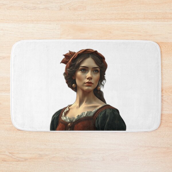 Item preview, Renaissance Lady in Earthy Tones designed and sold by sharon1210.