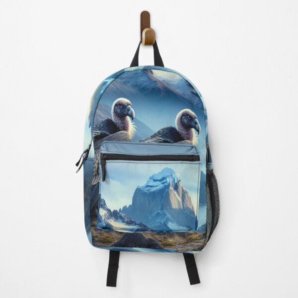 Item preview, Two Condors Contemplating The Andes Mountains designed and sold by Comosera.