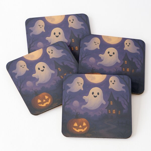 Item preview, Hauntingly Cute Ghosts designed and sold by DarkDesiresAU.