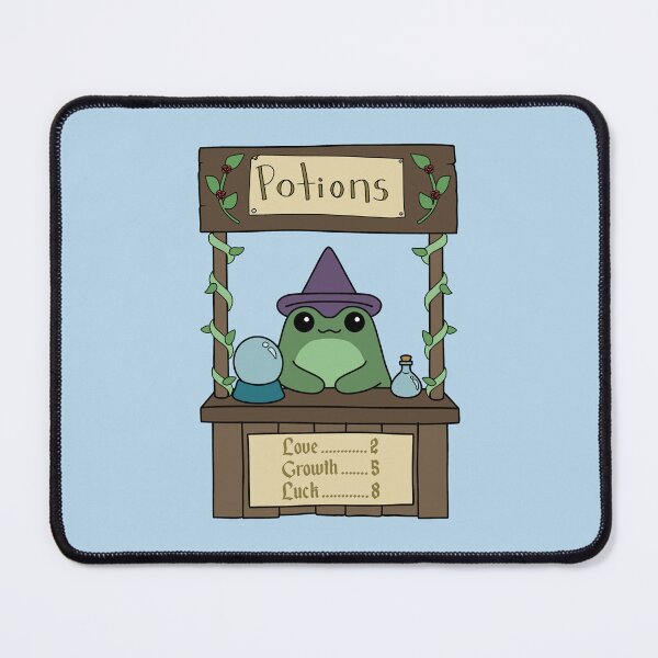 Item preview, Potion Frog Sticker – Cute Magical Frog Art designed and sold by Rae & Nova.
