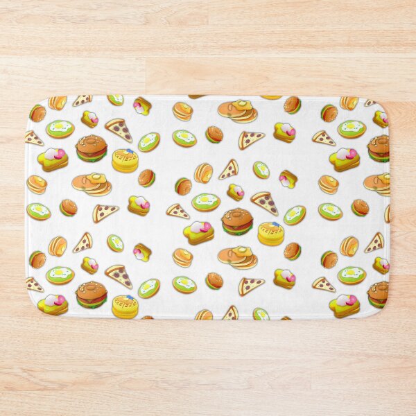 Item preview, Colorful Assortment of Cartoon Styled Breakfast and Fast Food Items designed and sold by ELF11design.
