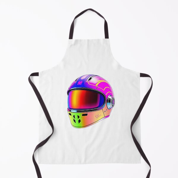 Item preview, Fluorescent Geometric Helmet Art designed and sold by sharon1210.