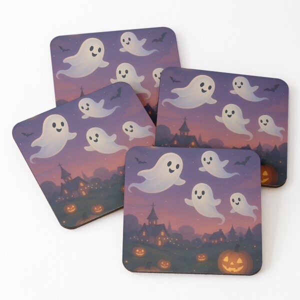 Item preview, Boo Crew Hauntingly Cute Ghosts designed and sold by DarkDesiresAU.