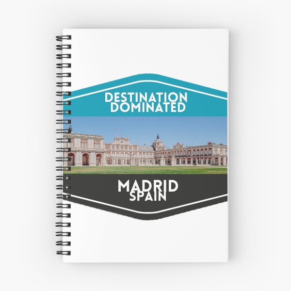 Item preview, Destination Dominated: Madrid Spain Travel Badge designed and sold by Imagin8ive.