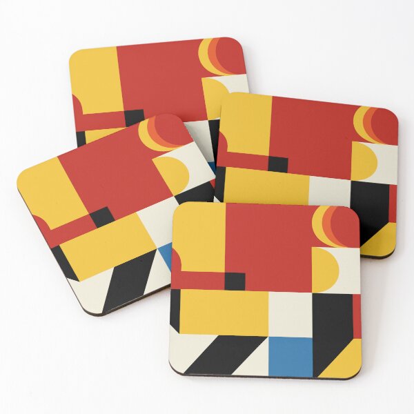 Item preview, Modern Geometric Abstraction – Bauhaus Style designed and sold by Timegraf.