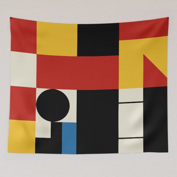 Item preview, Modern Geometric Abstraction – Bauhaus Style designed and sold by Timegraf.