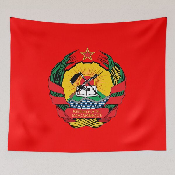 Item preview, national emblem seal of Mozambique Afrca designed and sold by ak7sailor.