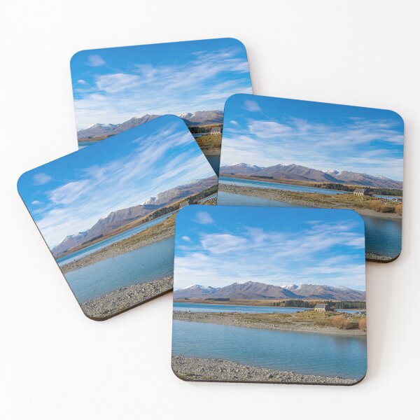 Item preview, Lake Tekapo and the Church of the Good Shepherd New Zealand designed and sold by Martin Berry Photography.