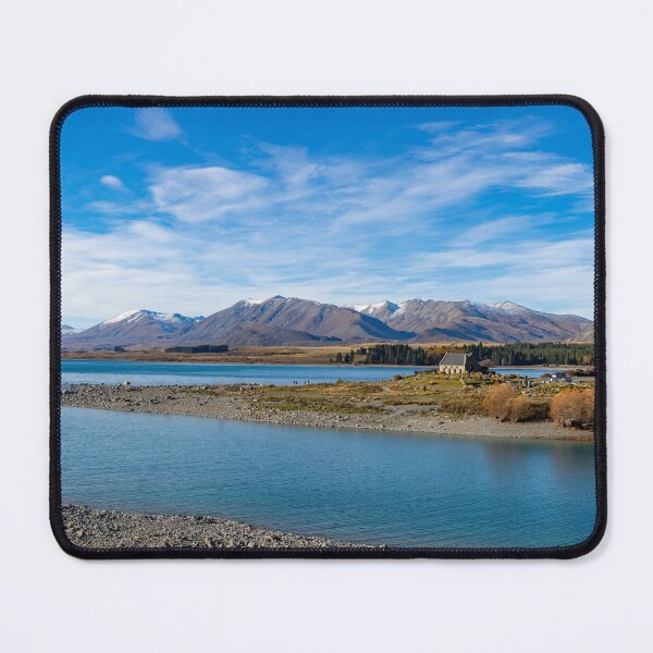Item preview, Lake Tekapo and the Church of the Good Shepherd New Zealand designed and sold by Martin Berry Photography.