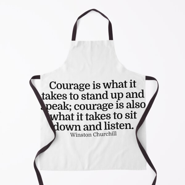 Item preview, Winston Churchill Quote designed and sold by CharmStudio.