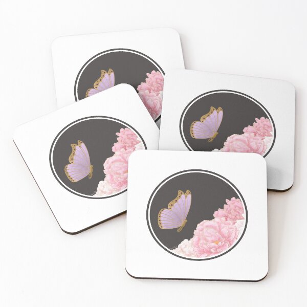 Item preview, Butterfly and Peonies designed and sold by ErisMac.
