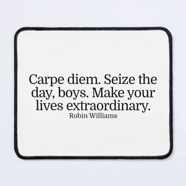 Item preview, Robin Williams Quote designed and sold by CharmStudio.