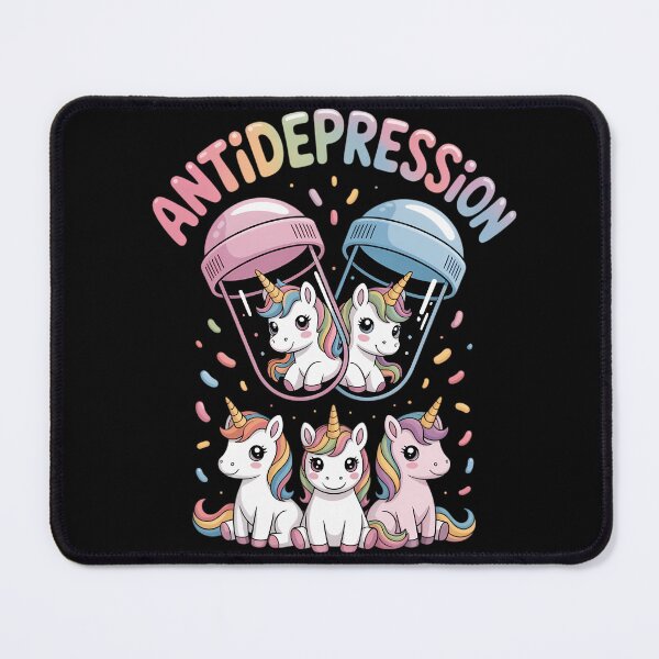 Item preview, Anti Depression Unicorn Mental Health Awareness designed and sold by savrmiller.
